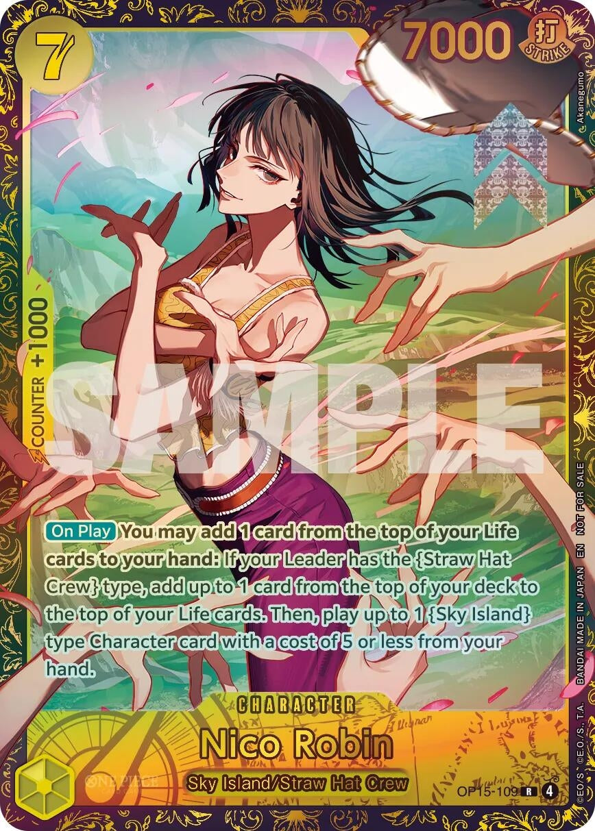 Image for Nico Robin (CS26-27 Regionals Season 2 Top 16) (OP15-109) (OP-PR) - One Piece Card Game