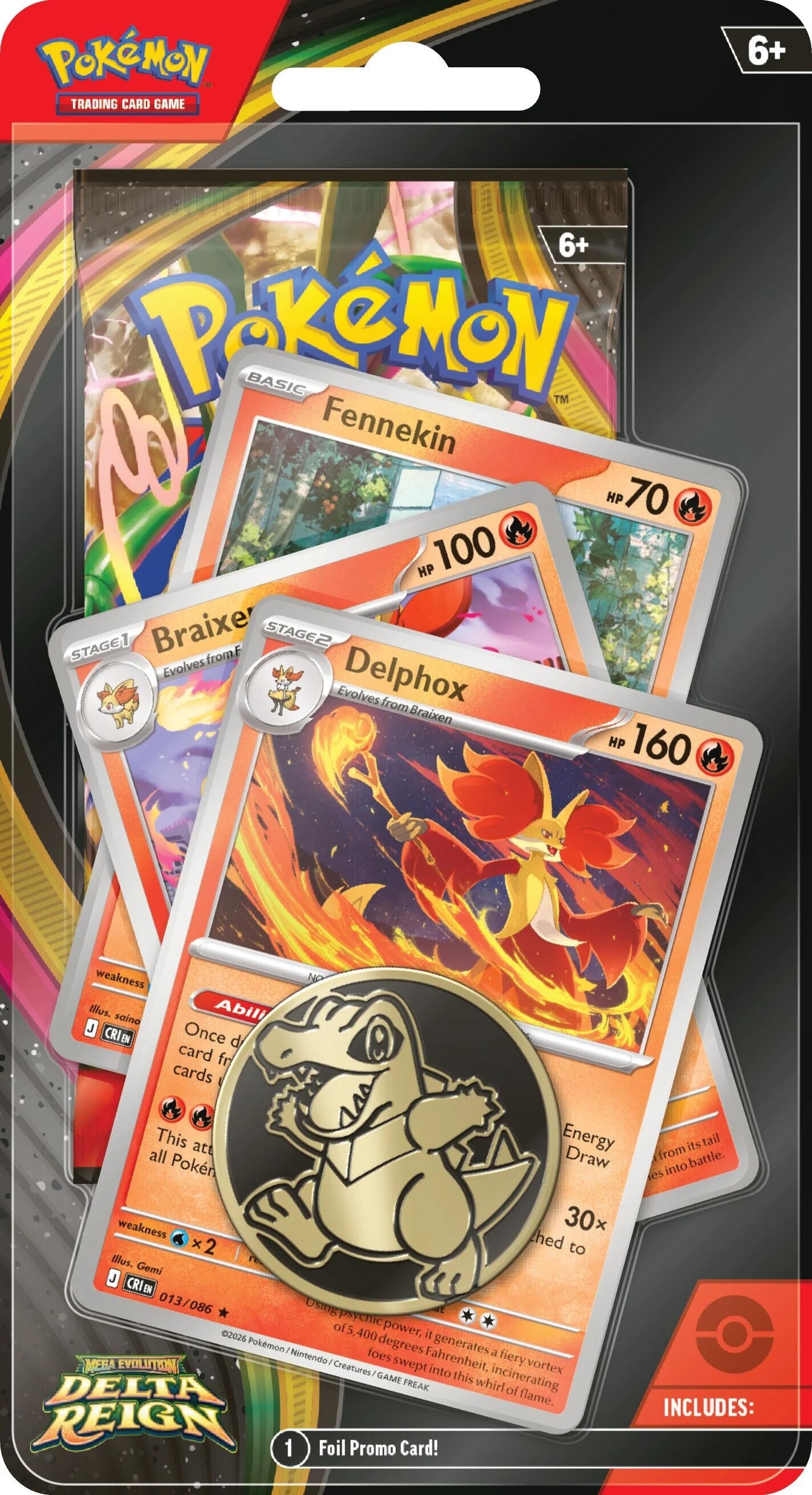 Image for Delta Reign Premium Checklane Blister [Delphox Line] - Pokemon