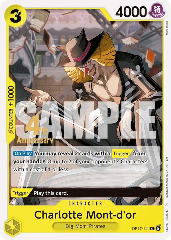 Image for Charlotte Mont-d'or (OP17-111) (OP17 RE) - One Piece Card Game