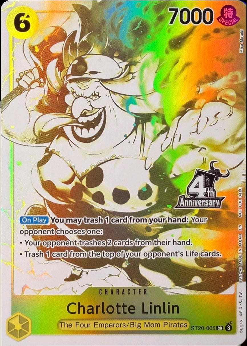 Image for Charlotte Linlin (4th Anniversary Treasure Campaign Pack) (ST20-005) (OP-PR) - One Piece Card Game