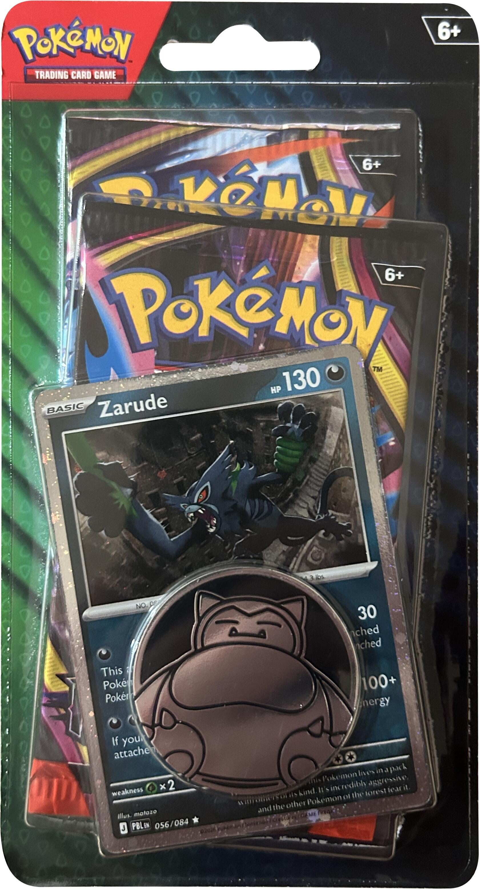 Image for 2-Pack Blister [Zarude] (1-Tab) - Pokemon