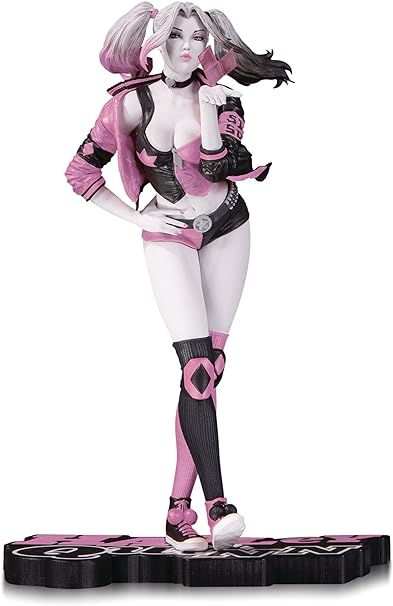 Harley Quinn Pink Valentines Day Statue DC Collectibles Stanley 