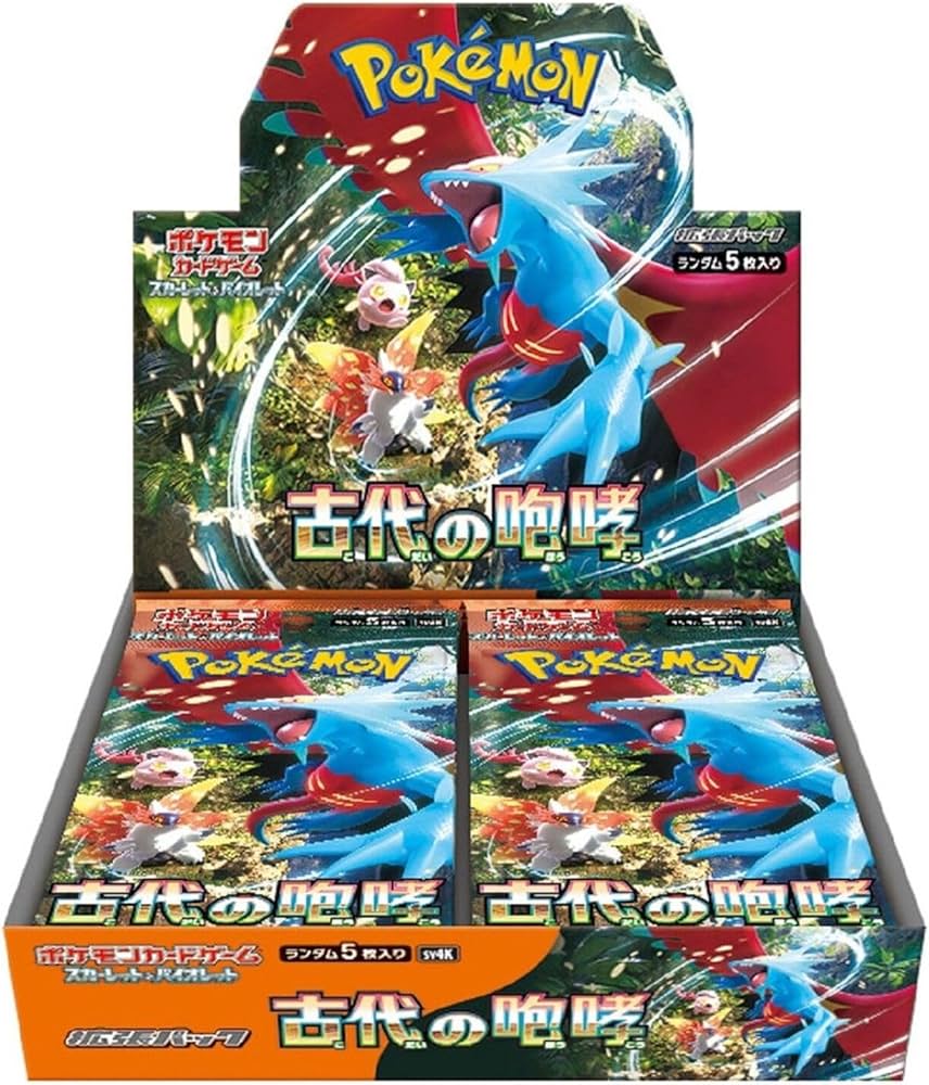 POKEMON - ANCIENT ROAR - JAPANESE BOOSTER BOX