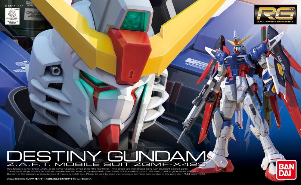 Gunpla - RG 1/144 DESTINY GUNDAM