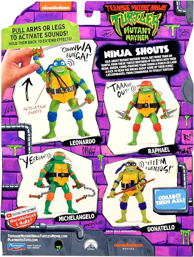 TMNT - NINJA SHOUTS: LEONARDO