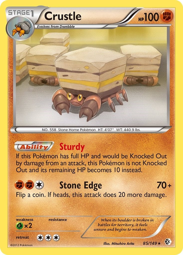 Image for Crustle (85/149) (BCR) - Pokemon