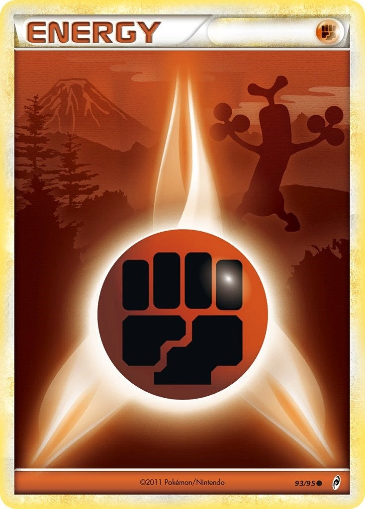 Image for Fighting Energy (93/95) (CL) - Pokemon