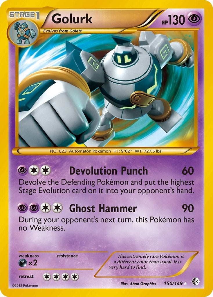 Image for Golurk (150/149) (BCR) - Pokemon