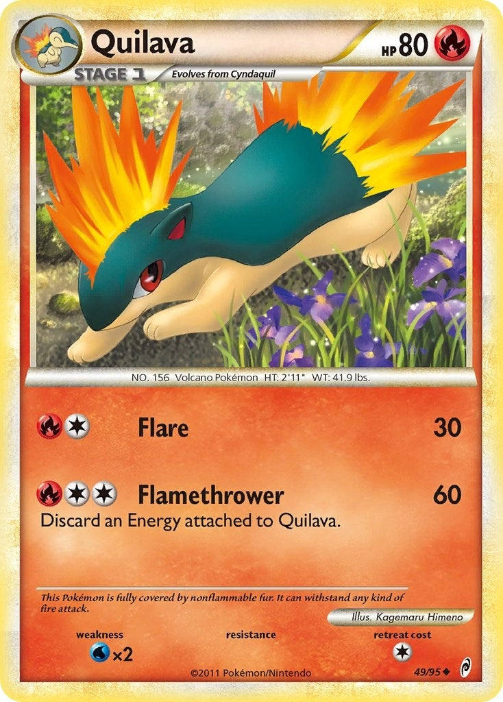 Image for Quilava (49/95) (CL) - Pokemon
