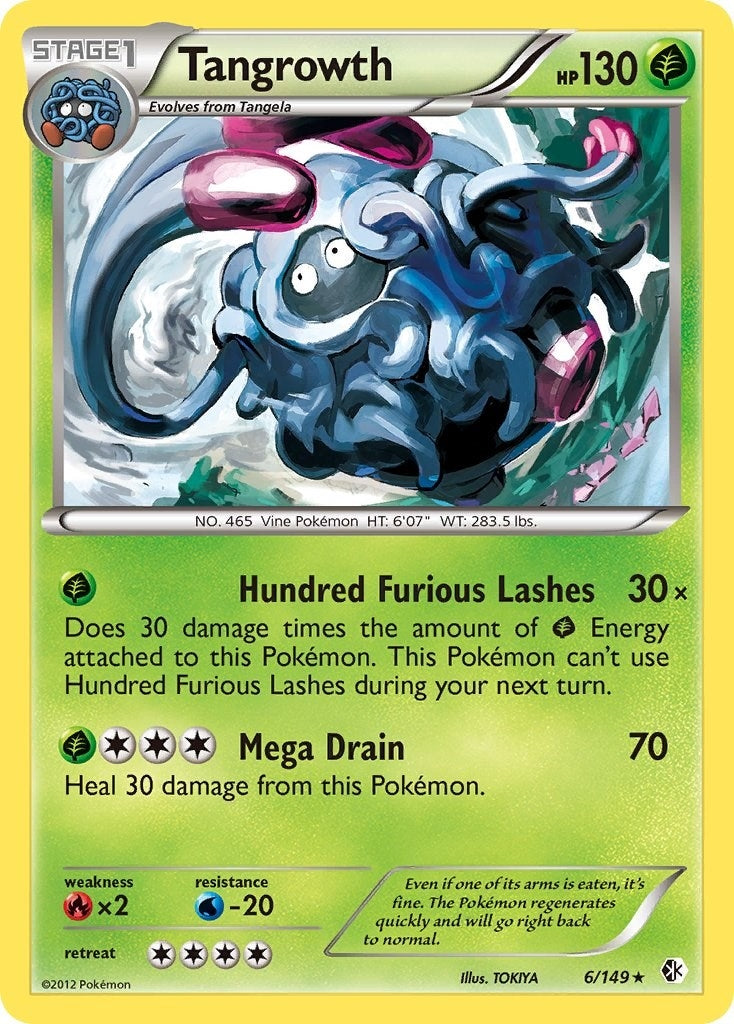 Image for Tangrowth (6/149) (BCR) - Pokemon