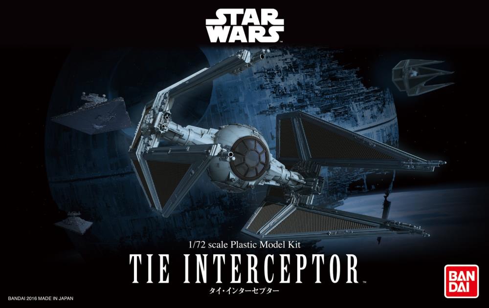 Star Wars Model Kit 1/72 Tie Interceptor