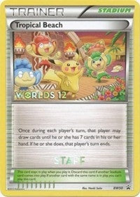 Image for Tropical Beach - BW50 (Worlds 12) [Staff] (BW50) (PR) - Pokemon