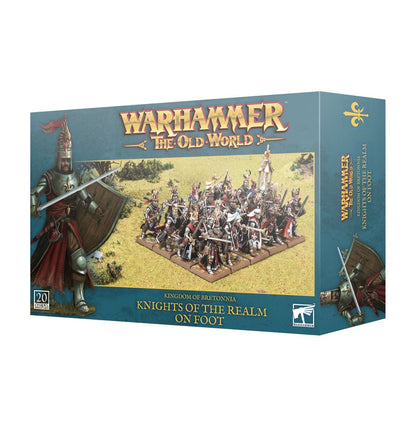 Warhamer - Old Worlds - Knights of Bretonnia: Knights of the Realm on Foot