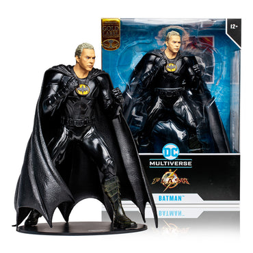 DC Multiverse - McFarlane Toys - The Flash Movie: Batman Unmasked Gold Label 12" Statue