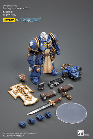 JoyToy - Warhammer 40000 - Ultramarine Bladeguard Veteran 02