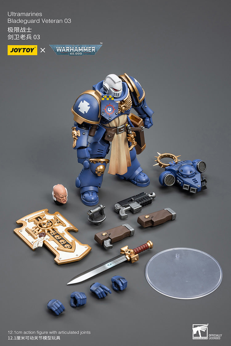 JoyToy - Warhammer 40000 - Ultramarine Bladeguard Veteran 03