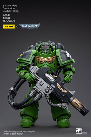 JoyToy - Warhammer 40000 - Space Marine Salamanders Eradicators Brother T'Kren