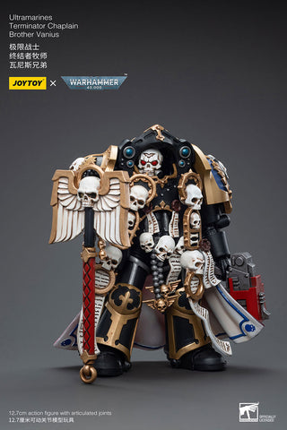 JoyToy - Warhammer 40000 - Space Marine Ultramarines Terminator Chaplain Brother Vanius