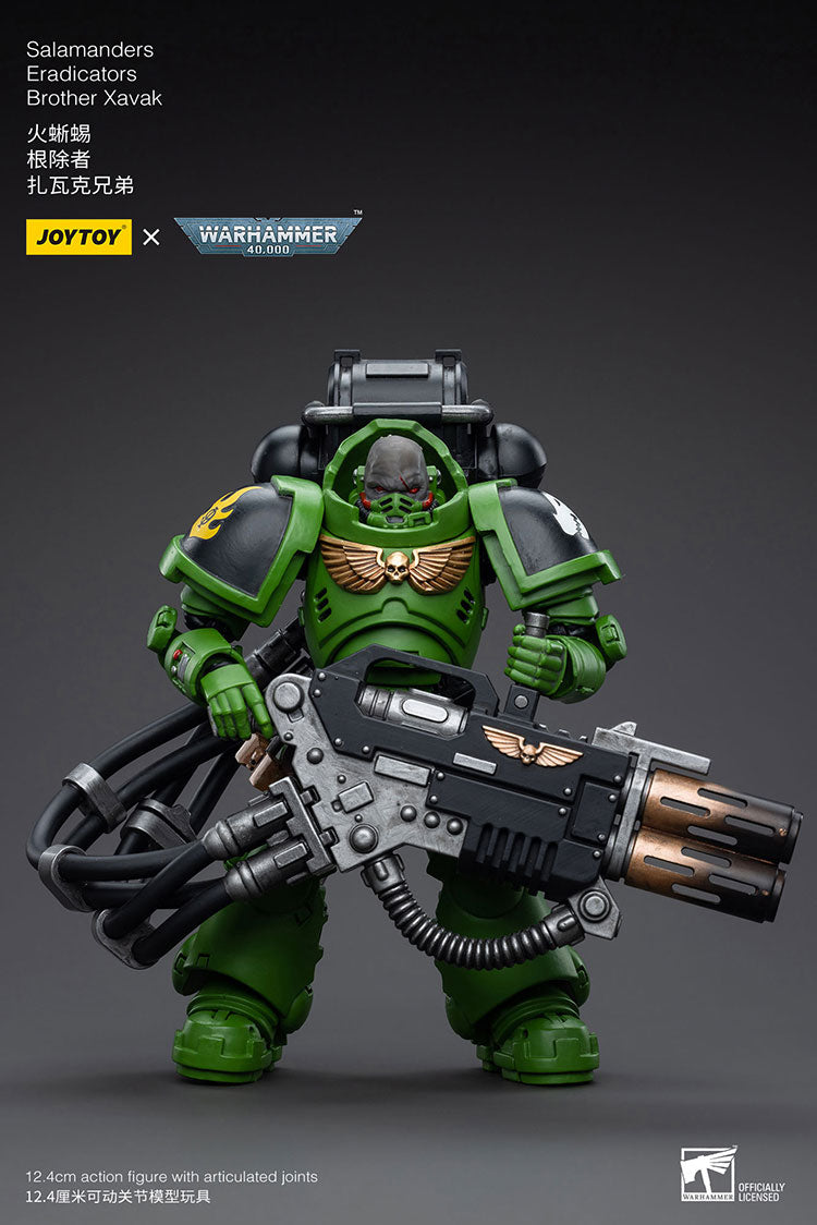 JoyToy - Warhammer 40000 - Space Marine Salamanders Eradicators Brother Xavak