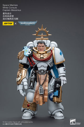 JoyToy - Warhammer 40000 - Space Marine White Consuls Captain Messinius