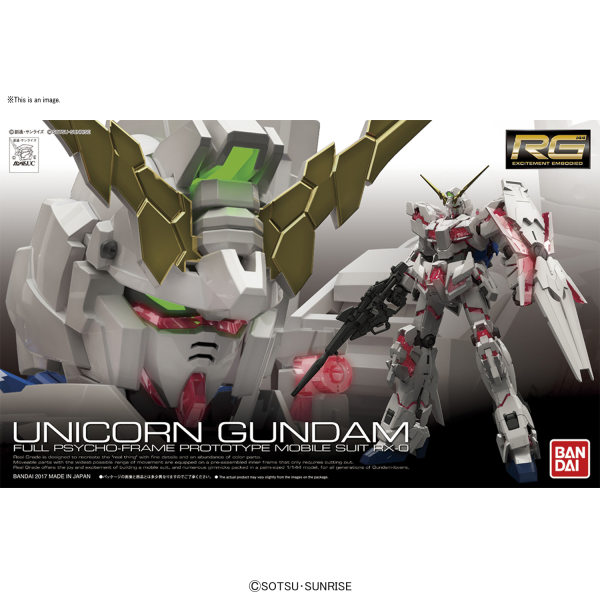 Gunpla - RG 1/144 UNICORN GUNDAM