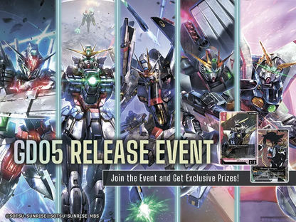 Ticket: GUNDAM CARD GAME GD05 Release Event - Sun. July 26, 2026 01:30 PM