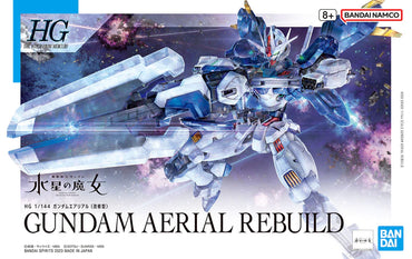 Bandai - The Witch from Mercury HG Gundam Aerial Rebuild 1/144 Scale Model Kit