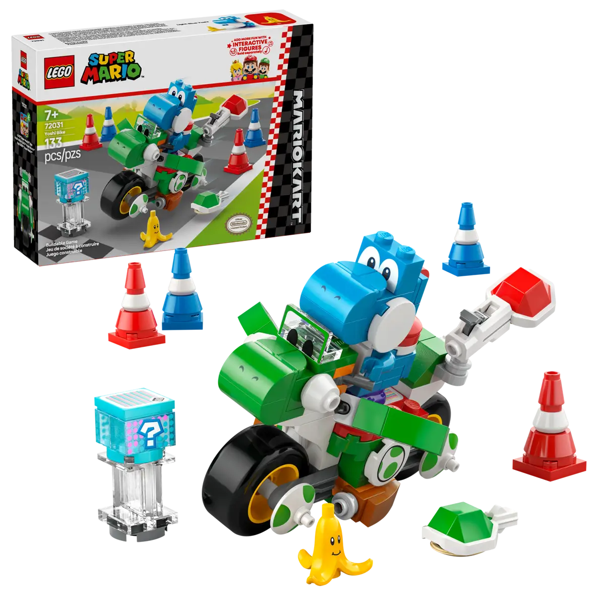 LEGO - Super Mario: Mario Kart - Yoshi Bike