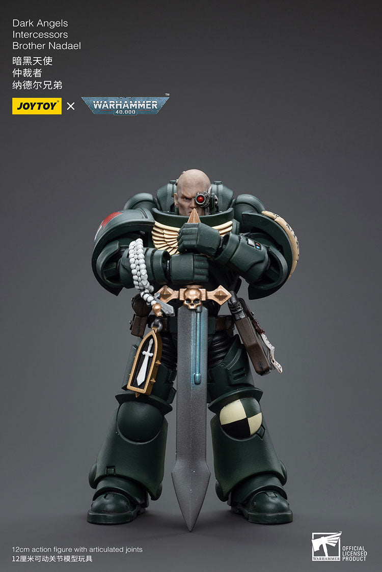 JoyToy - Warhammer 40000 - Space Marine Dark Angels Intercessors Brother Nadael