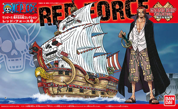 One Piece Grand Ship Collection Model Kit: #04 Red Force