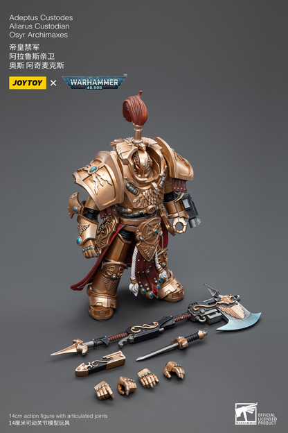 JoyToy - Warhammer 40000 - Adeptus Custodes Allarus custodian with Castellan Axe