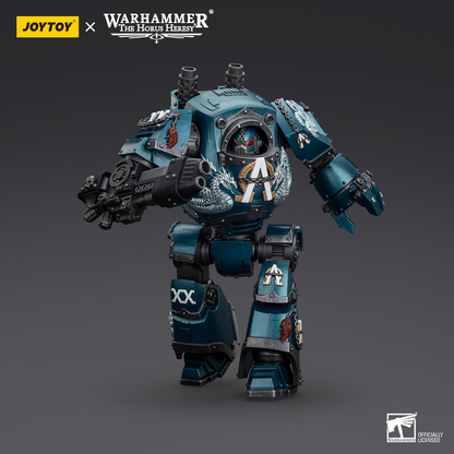 JoyToy - Warhammer 40000 - Alpha Legion Contemptor Dreadnought with Gravis Plasma Cannon
