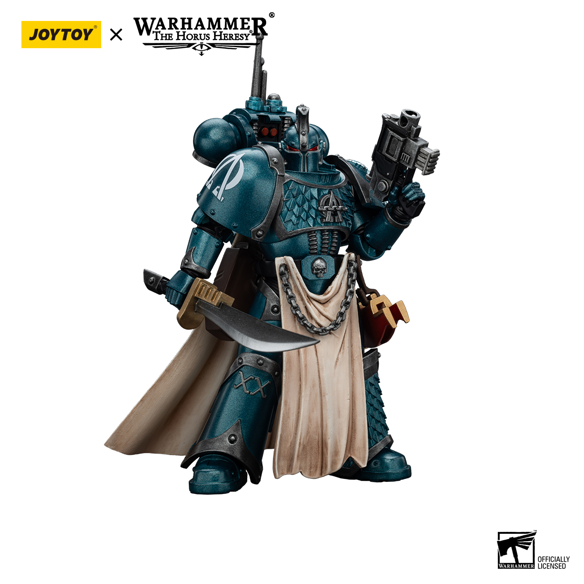 JoyToy - Warhammer 40000 - Alpha Legion Legion Praetor with Power Sword