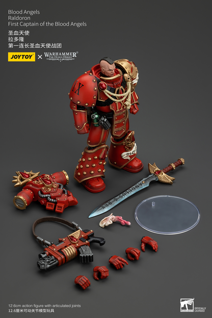 JoyToy - Warhammer 40000 - Blood Angels Raldoron First Captain of the Blood Angels