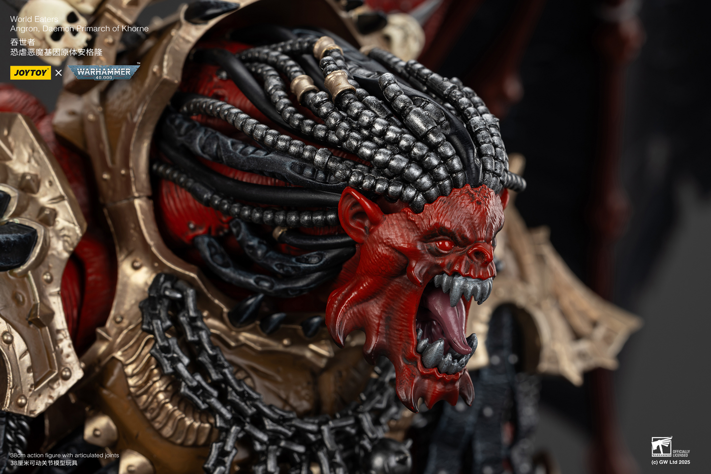 JoyToy - Warhammer 40000 - World Eaters Angron, Daemon Primarch of Khorne