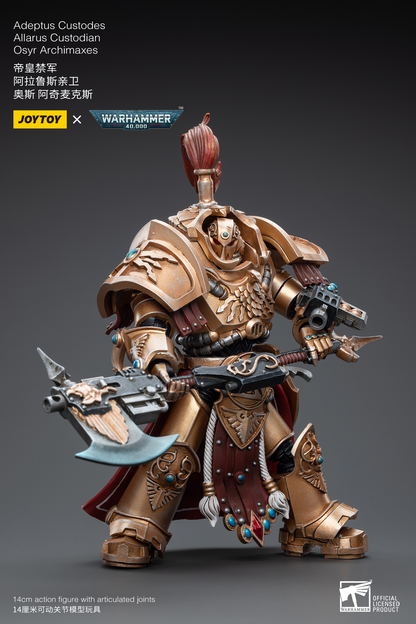 JoyToy - Warhammer 40000 - Adeptus Custodes Allarus custodian with Castellan Axe