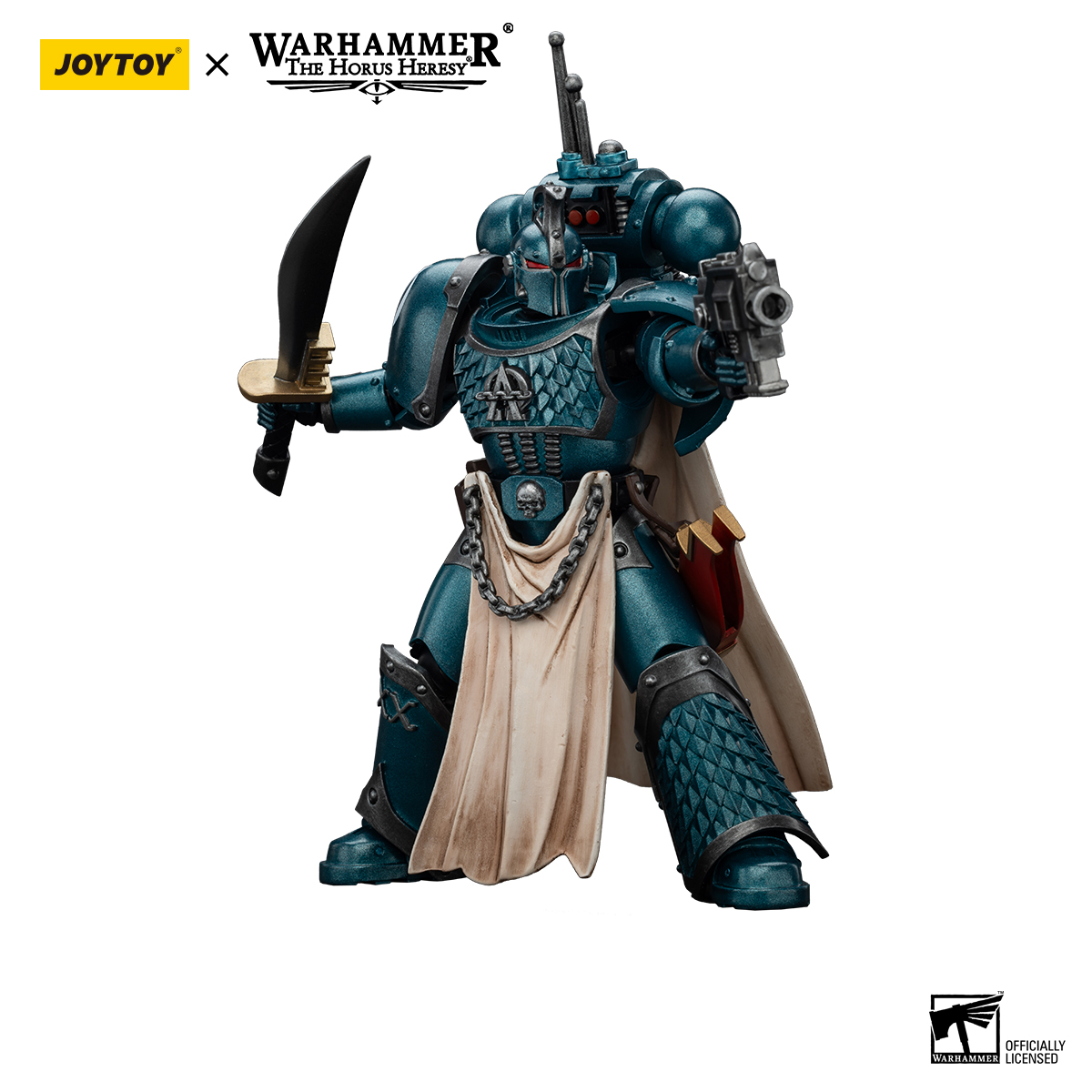 JoyToy - Warhammer 40000 - Alpha Legion Legion Praetor with Power Sword