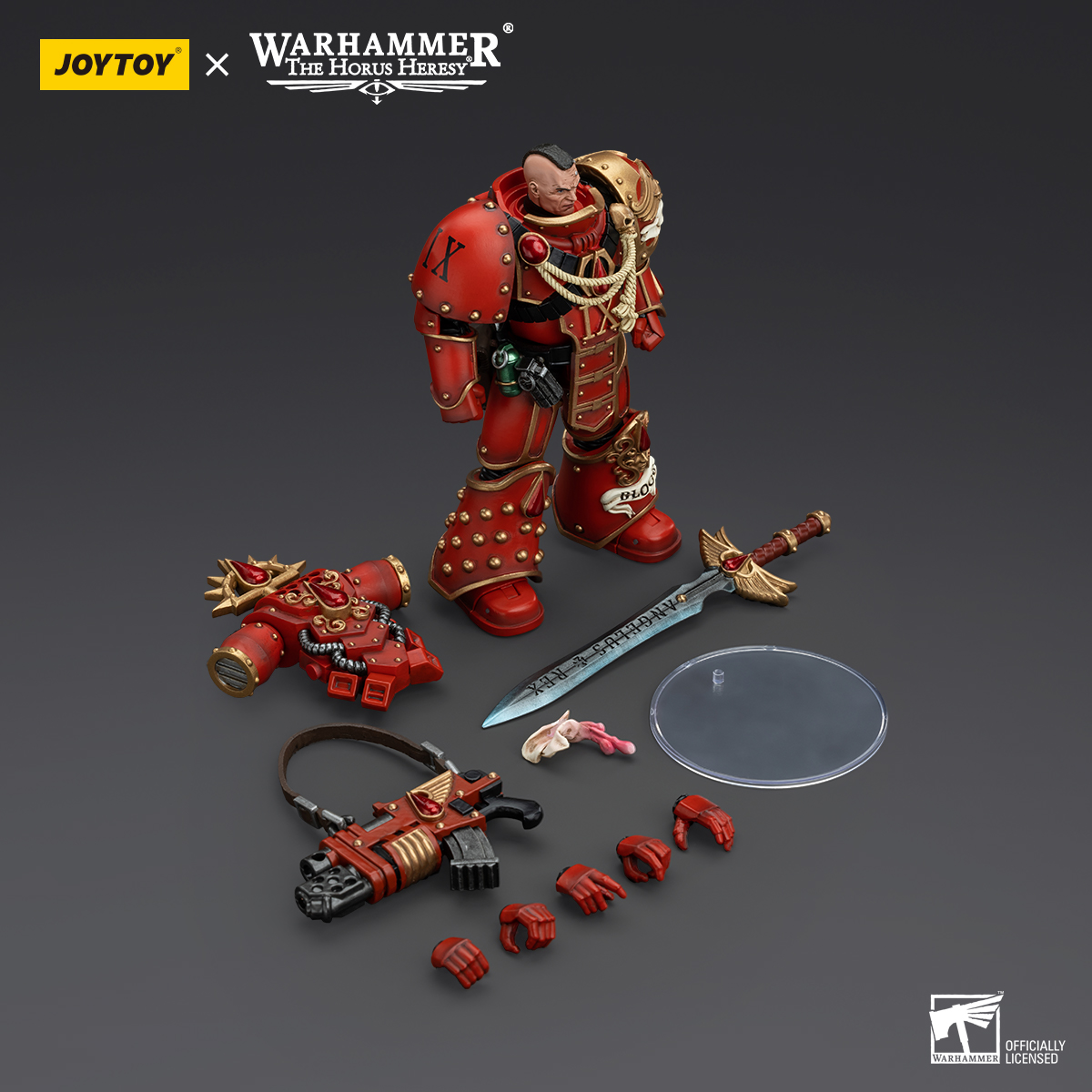 JoyToy - Warhammer 40000 - Blood Angels Raldoron First Captain of the Blood Angels