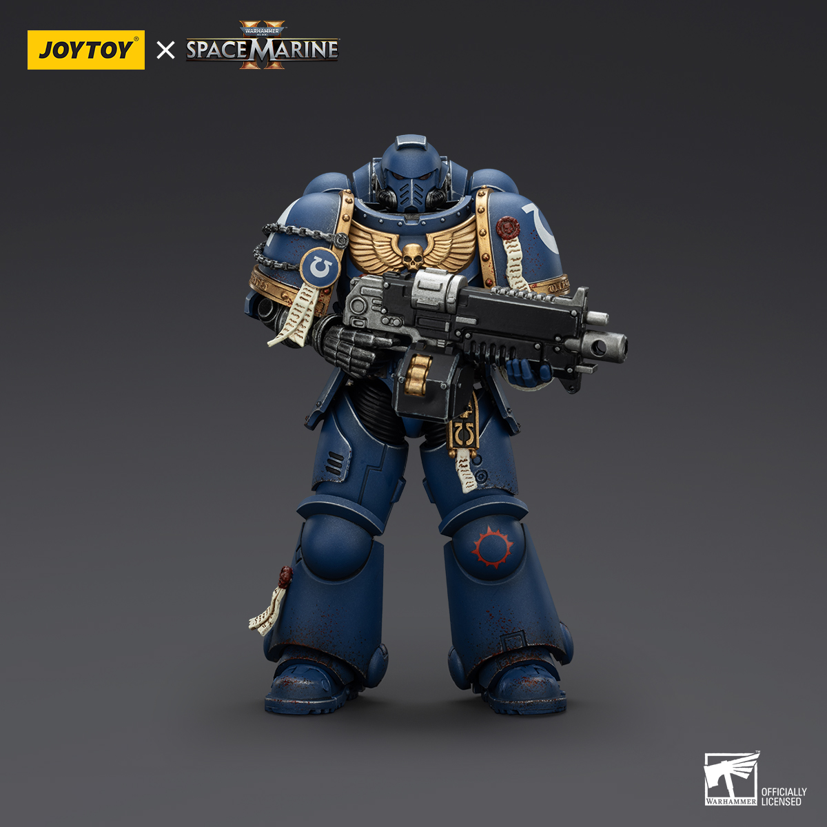 JoyToy - Warhammer 40000 - Space Marine Ultramarines Brother Chairon-Collectors Edition
