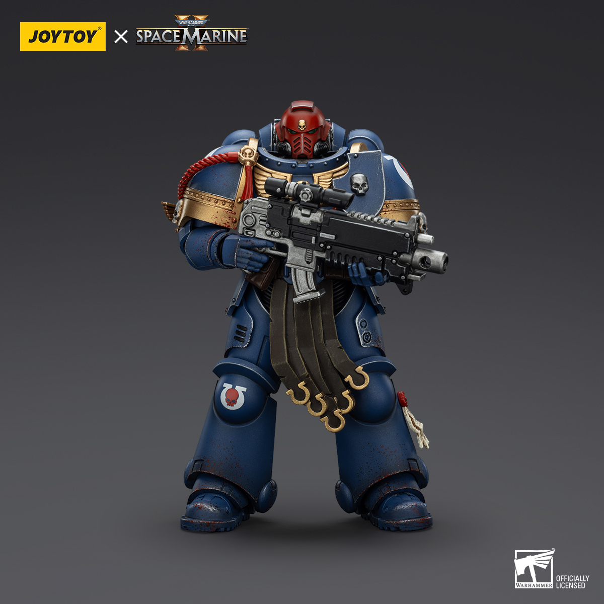 JoyToy - Warhammer 40000 - Space Marine Ultramarines Sergeant Gadriel-Collectors Edition