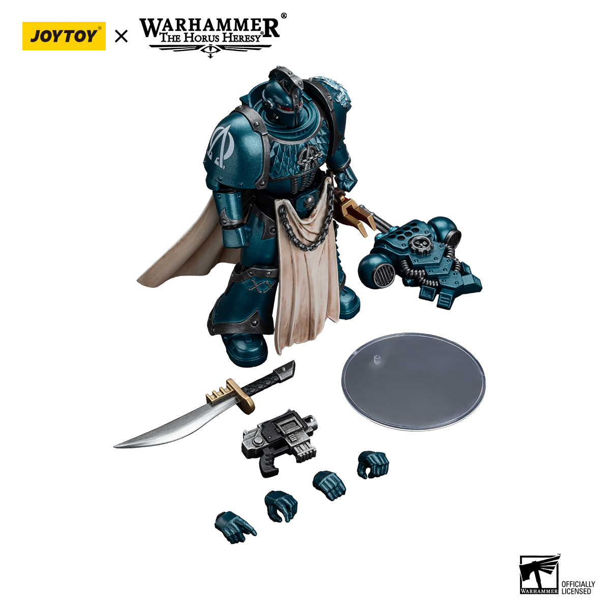 JoyToy - Warhammer 40000 - Alpha Legion Legion Praetor with Power Sword