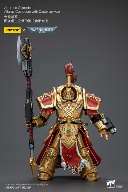 JoyToy - Warhammer 40000 - Adeptus Custodes Allarus custodian with Castellan Axe