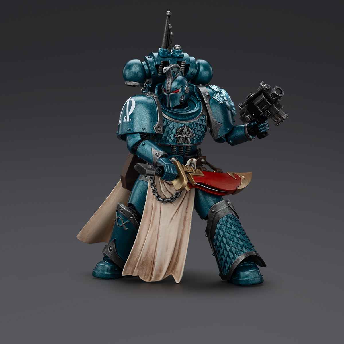 JoyToy - Warhammer 40000 - Alpha Legion Legion Praetor with Power Sword