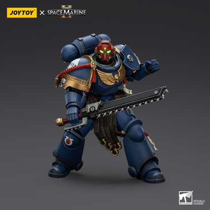 JoyToy - Warhammer 40000 - Space Marine Ultramarines Sergeant Gadriel-Collectors Edition