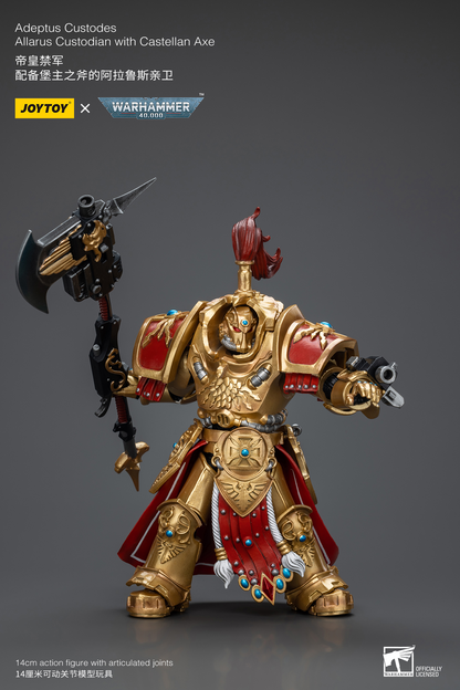 JoyToy - Warhammer 40000 - Adeptus Custodes Allarus custodian with Castellan Axe