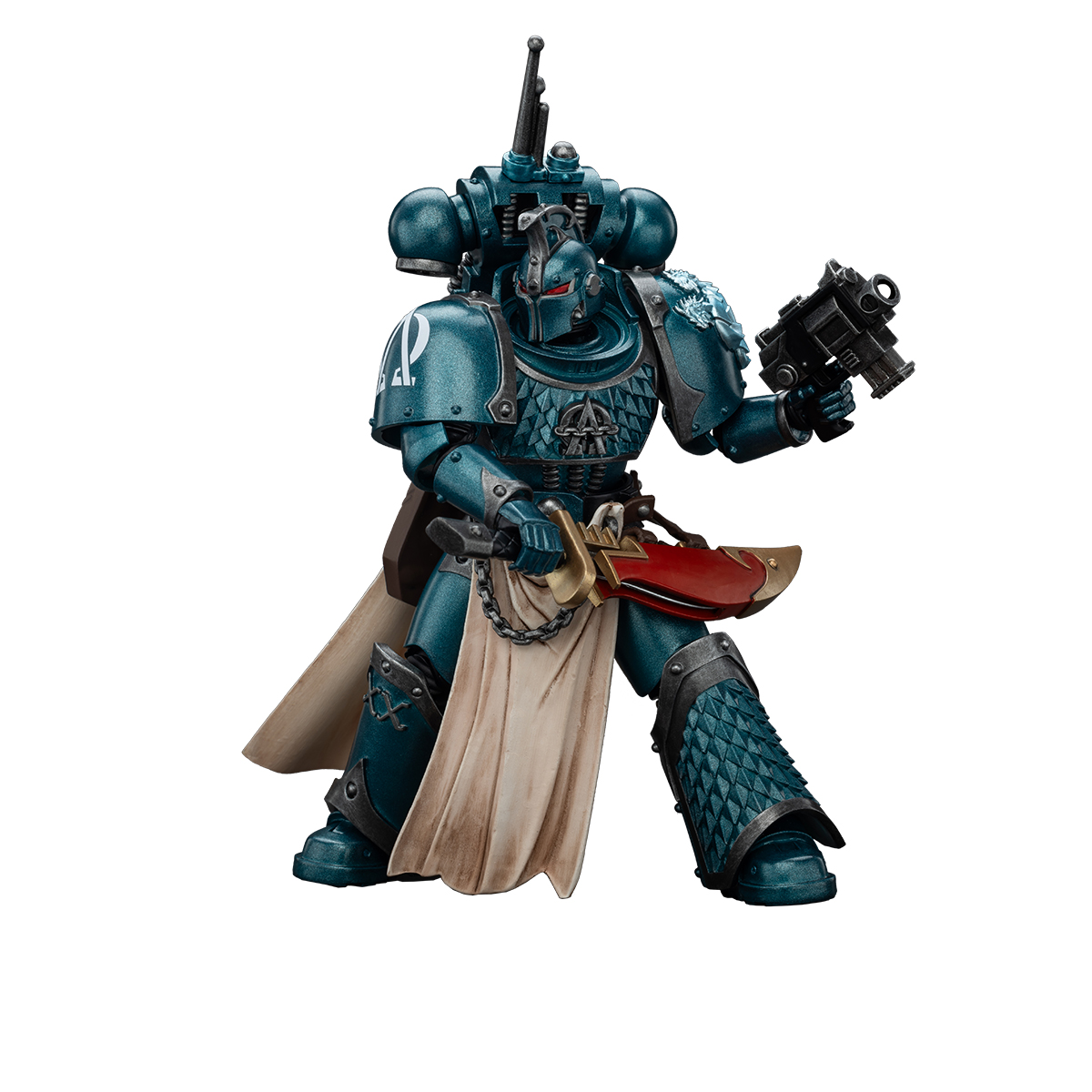 JoyToy - Warhammer 40000 - Alpha Legion Legion Praetor with Power Sword