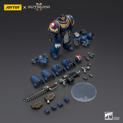 JoyToy - Warhammer 40000 - Space Marine Ultramarines Lieutenant Titus-Collectors Edition
