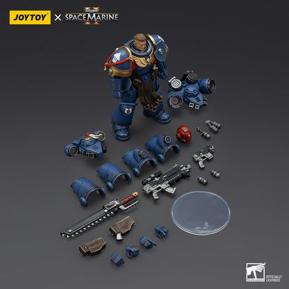 JoyToy - Warhammer 40000 - Space Marine Ultramarines Sergeant Gadriel-Collectors Edition