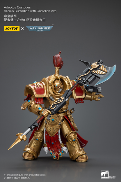 JoyToy - Warhammer 40000 - Adeptus Custodes Allarus custodian with Castellan Axe