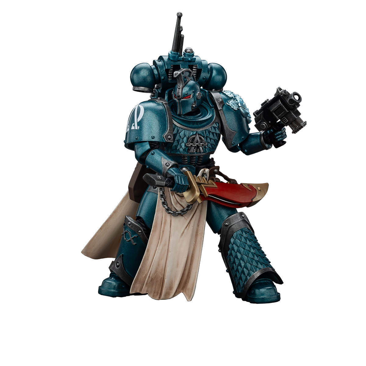 JoyToy - Warhammer 40000 - Alpha Legion Legion Praetor with Power Sword